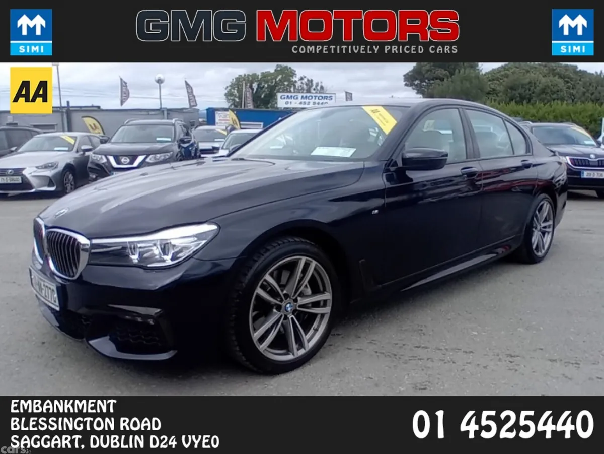 BMW 7-Series Saloon, Diesel, 2017, Black