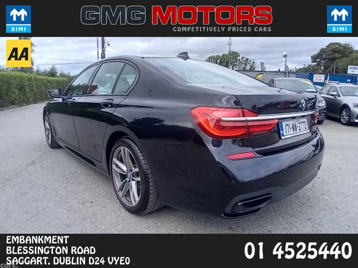 BMW 7-Series Saloon, Diesel, 2017, Black