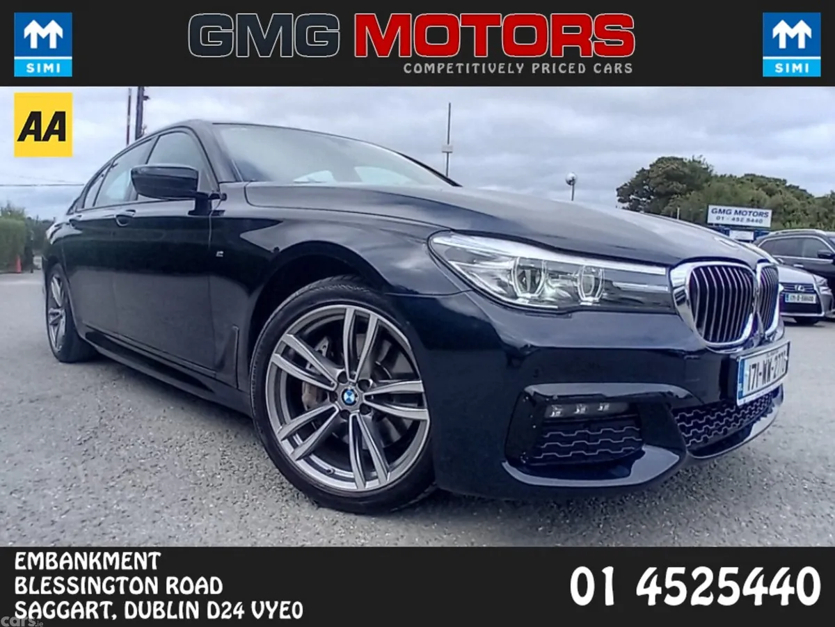 BMW 7-Series Saloon, Diesel, 2017, Black