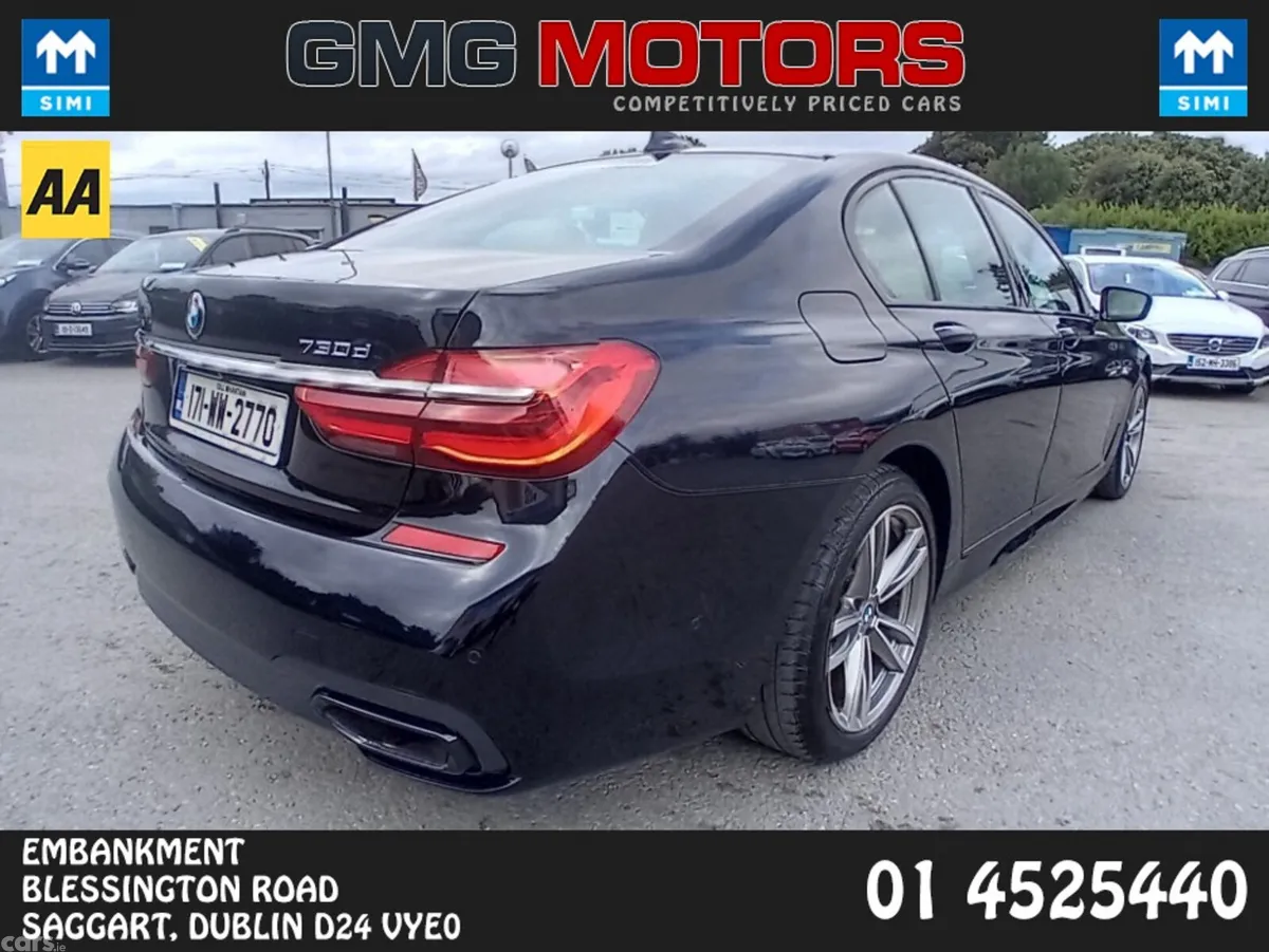 BMW 7-Series Saloon, Diesel, 2017, Black