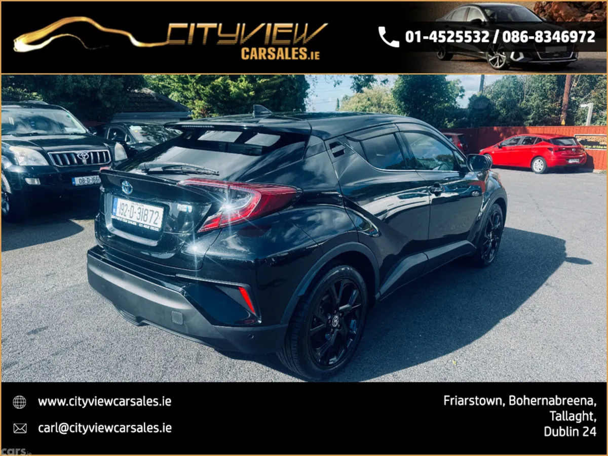 Toyota C-HR Hatchback, Petrol Hybrid, 2019, Black