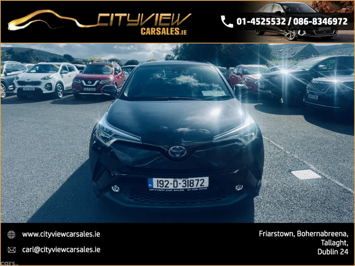 Toyota C-HR Hatchback, Petrol Hybrid, 2019, Black