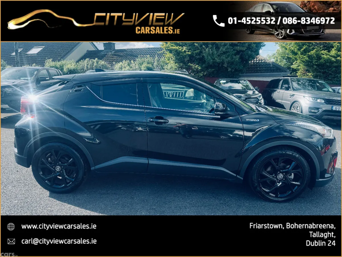 Toyota C-HR Hatchback, Petrol Hybrid, 2019, Black