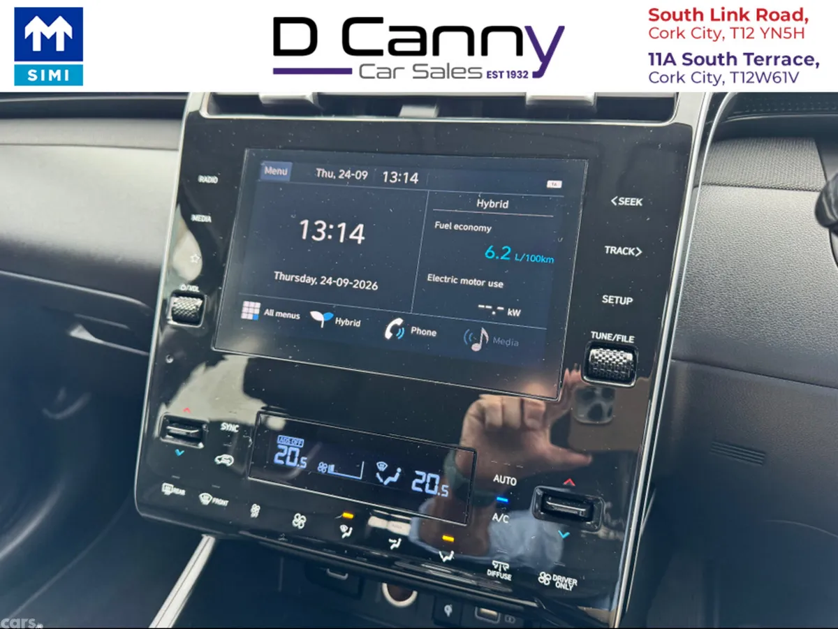Hyundai Tucson MPV, Petrol Hybrid, 2023, Blue