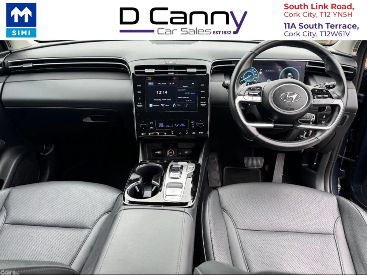 Hyundai Tucson MPV, Petrol Hybrid, 2023, Blue