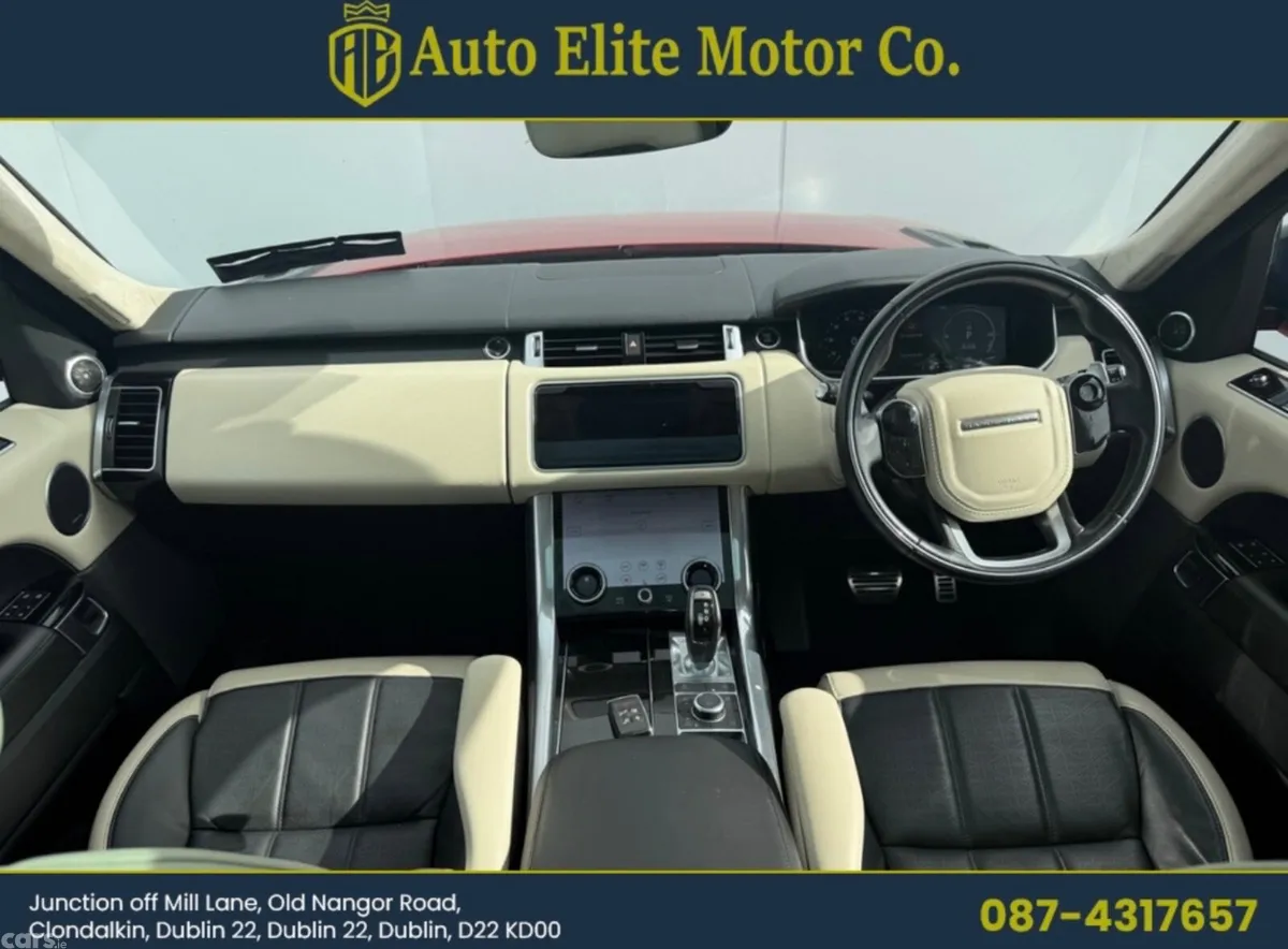 Land Rover Range Rover Sport SUV, Petrol Plug-in Hybrid, 2021, Red