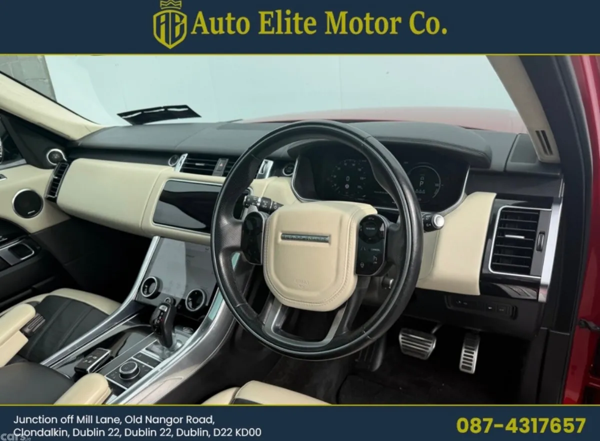 Land Rover Range Rover Sport SUV, Petrol Plug-in Hybrid, 2021, Red