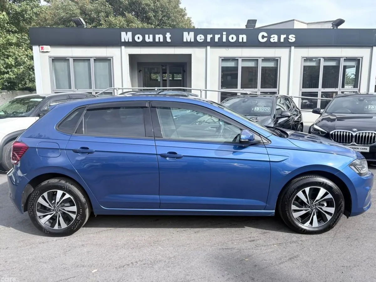 Volkswagen Polo Hatchback, Petrol, 2021, Blue