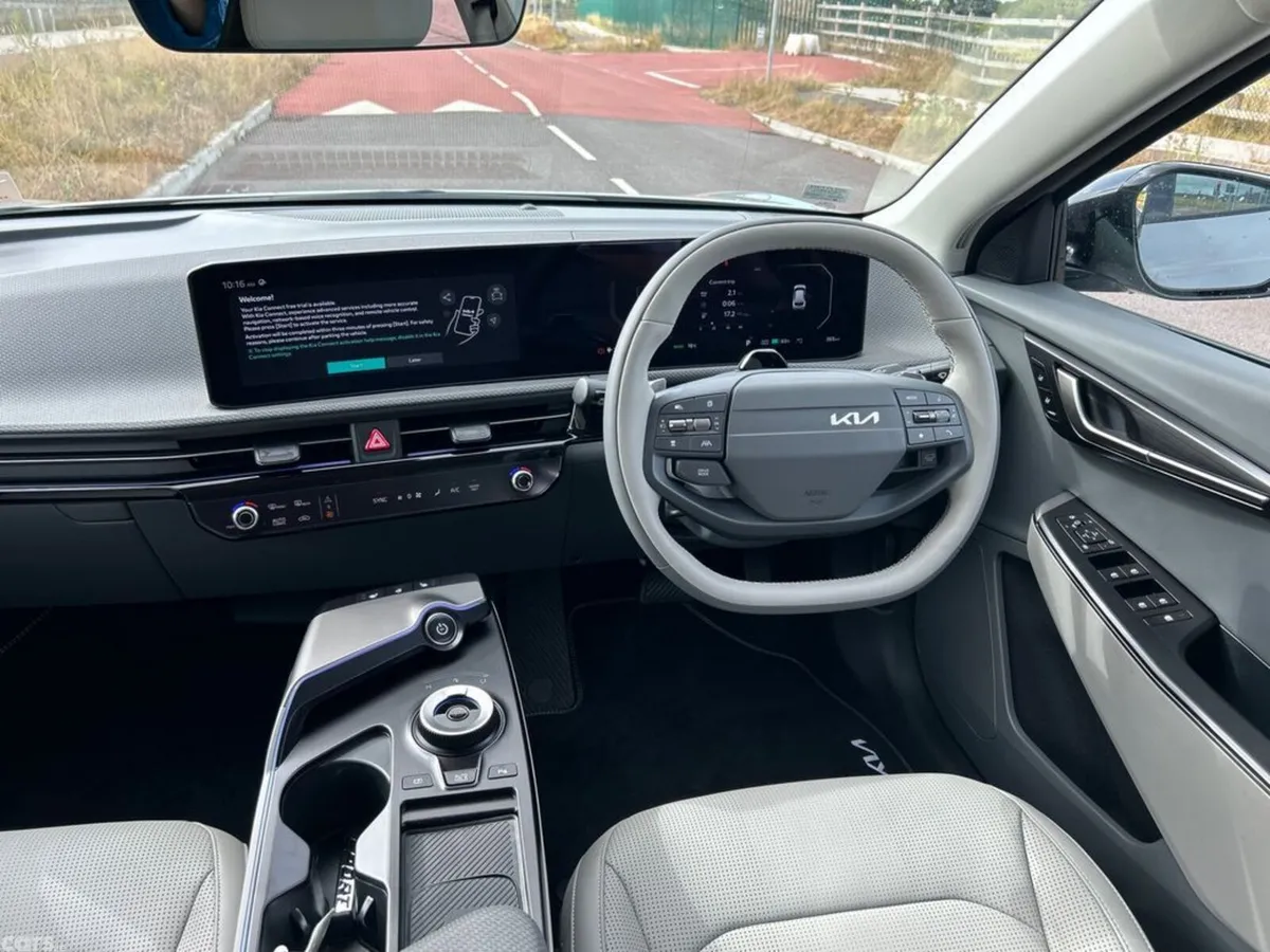 Kia EV6 Saloon, Electric, 2027, Grey