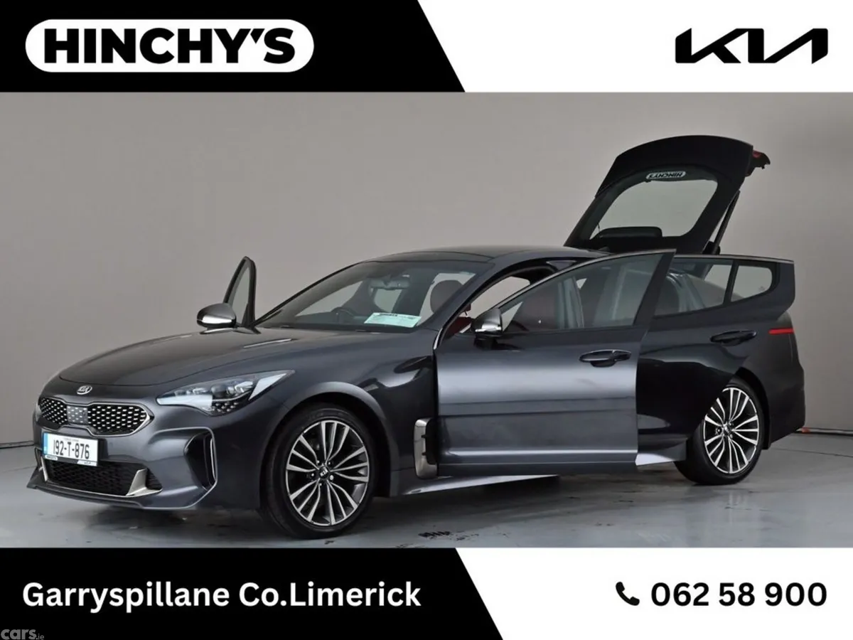 Kia Stinger Saloon, Diesel, 2019, Grey