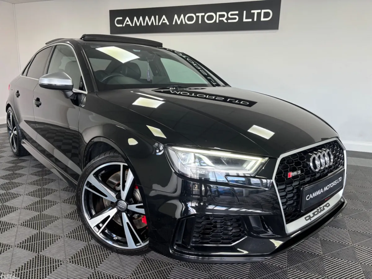 Audi RS3 Saloon, Petrol, 2018, Black