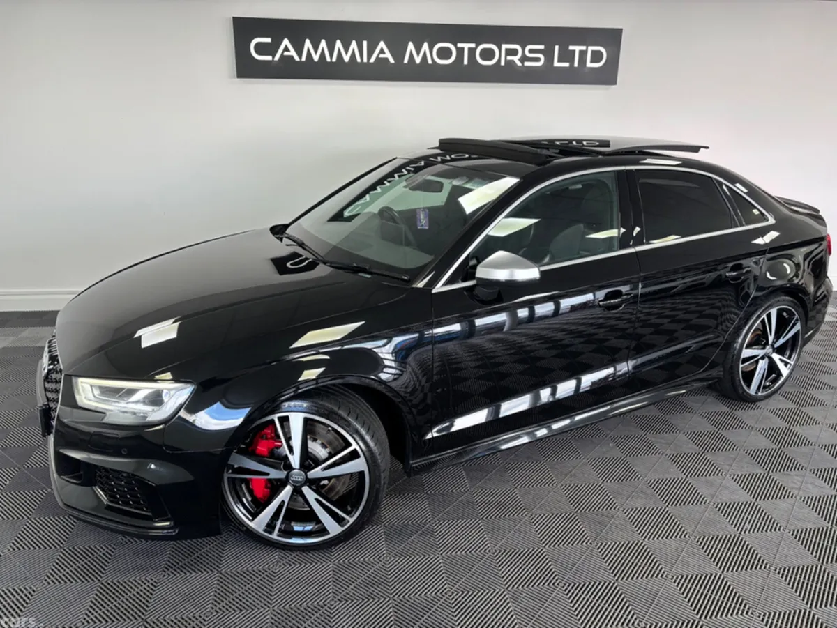 Audi RS3 Saloon, Petrol, 2018, Black
