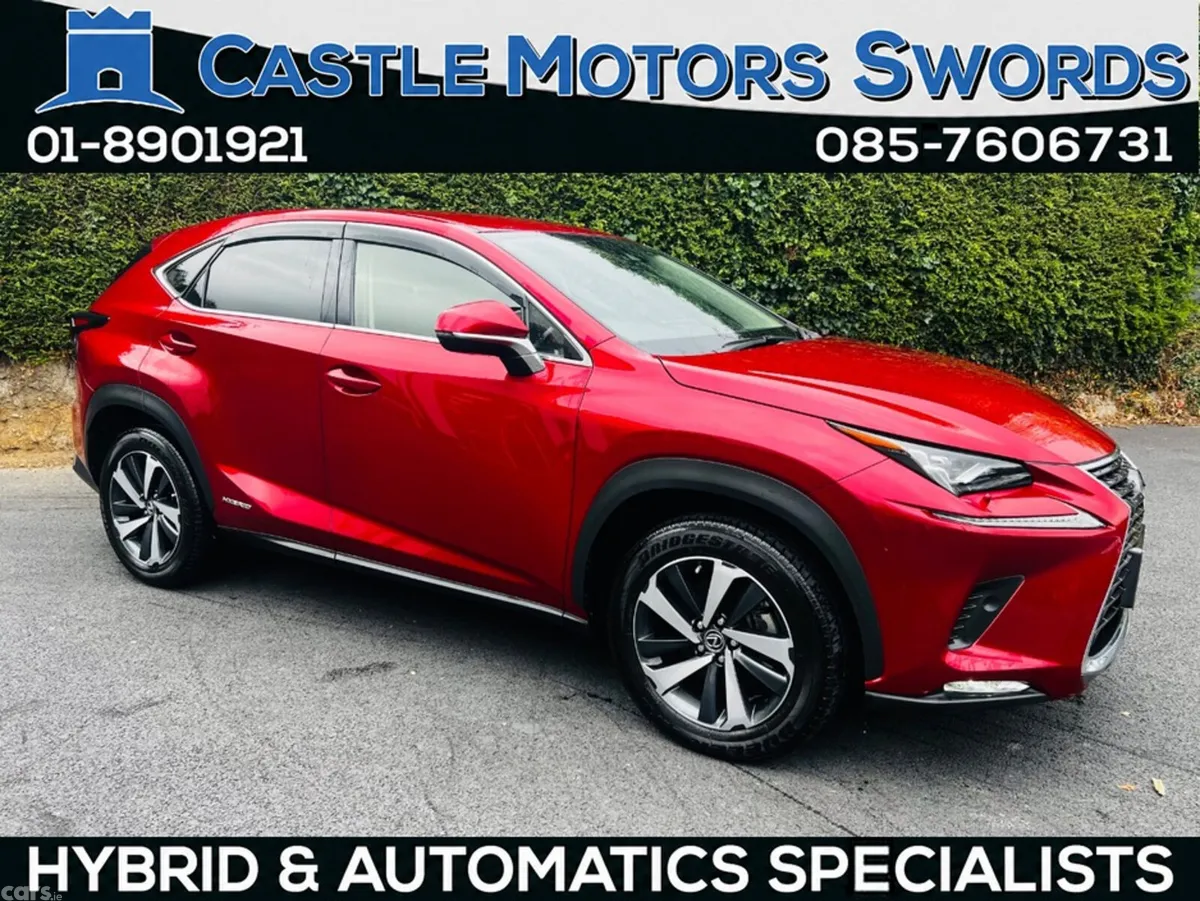 Lexus NX SUV, Petrol Hybrid, 2019, Red