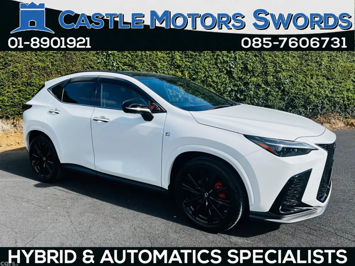 Lexus NX SUV, Petrol Hybrid, 2023, White