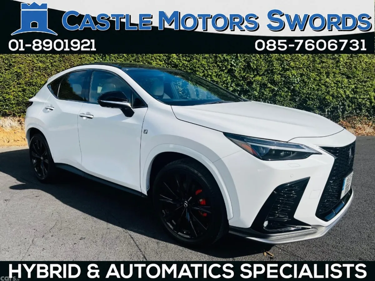 Lexus NX SUV, Petrol Hybrid, 2023, White