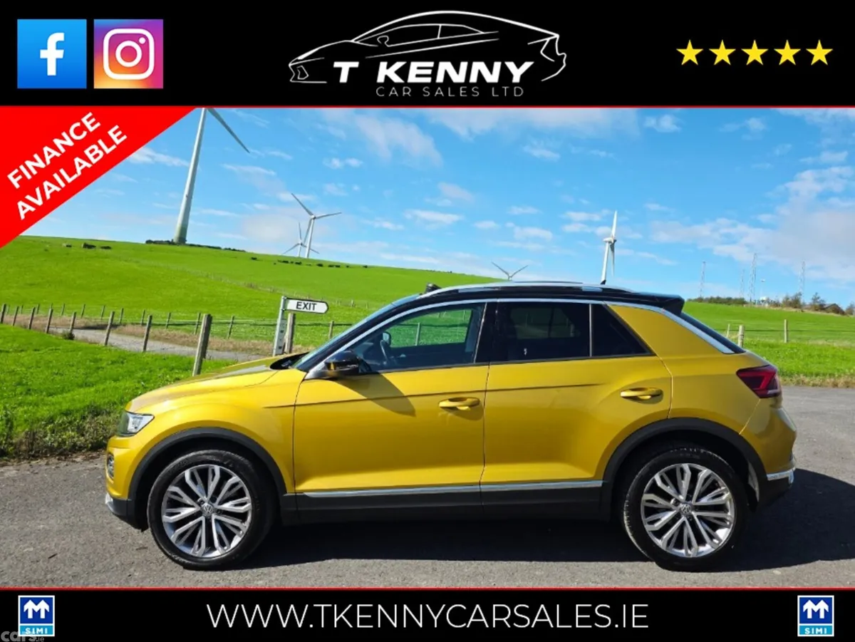 Volkswagen T-Roc SUV, Petrol, 2018, Yellow