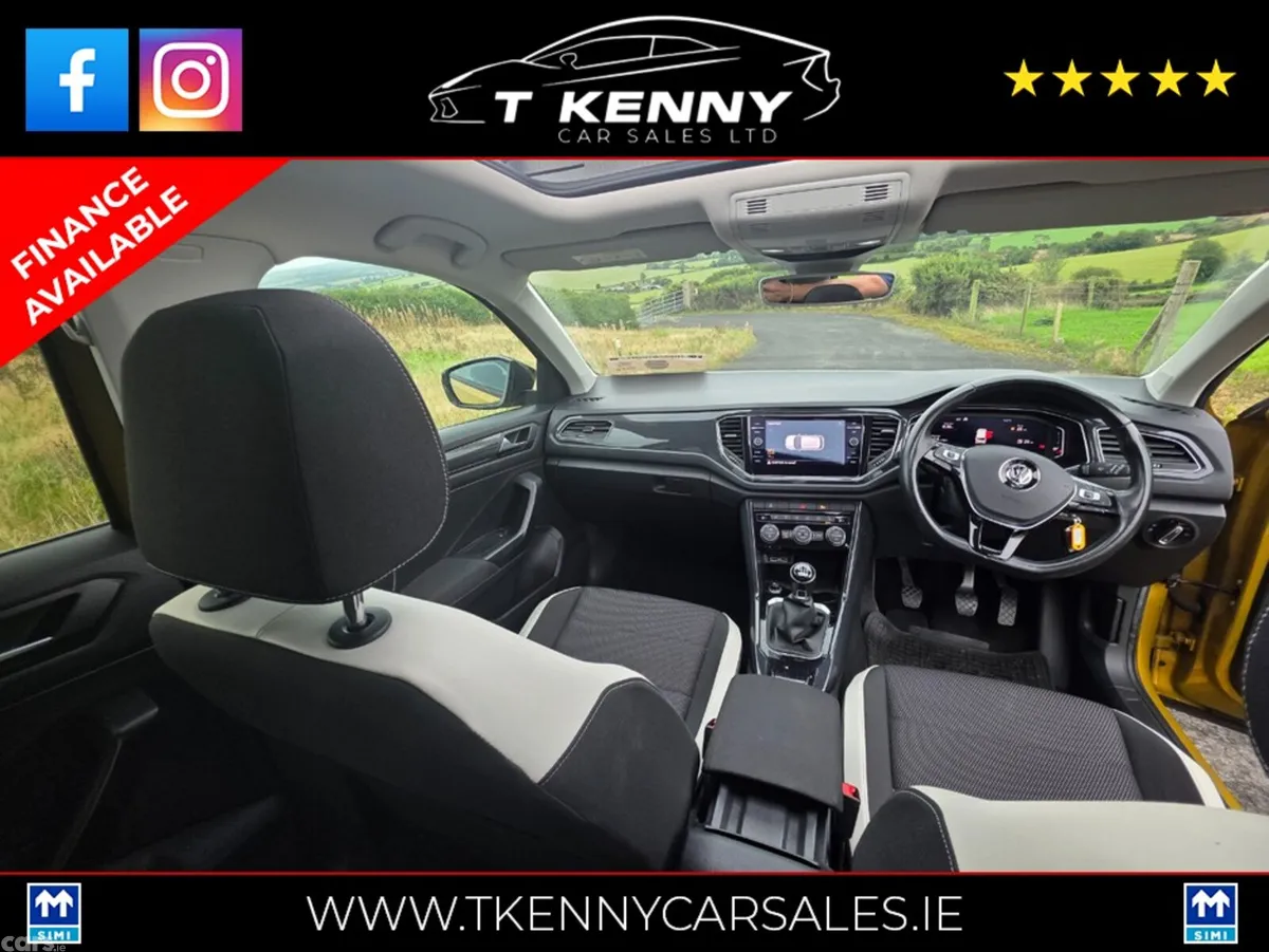 Volkswagen T-Roc SUV, Petrol, 2018, Yellow