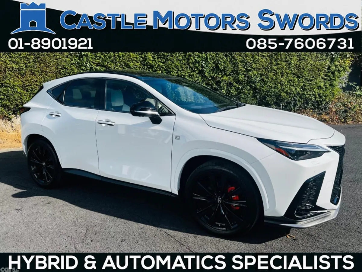 Lexus NX SUV, Petrol Hybrid, 2023, White