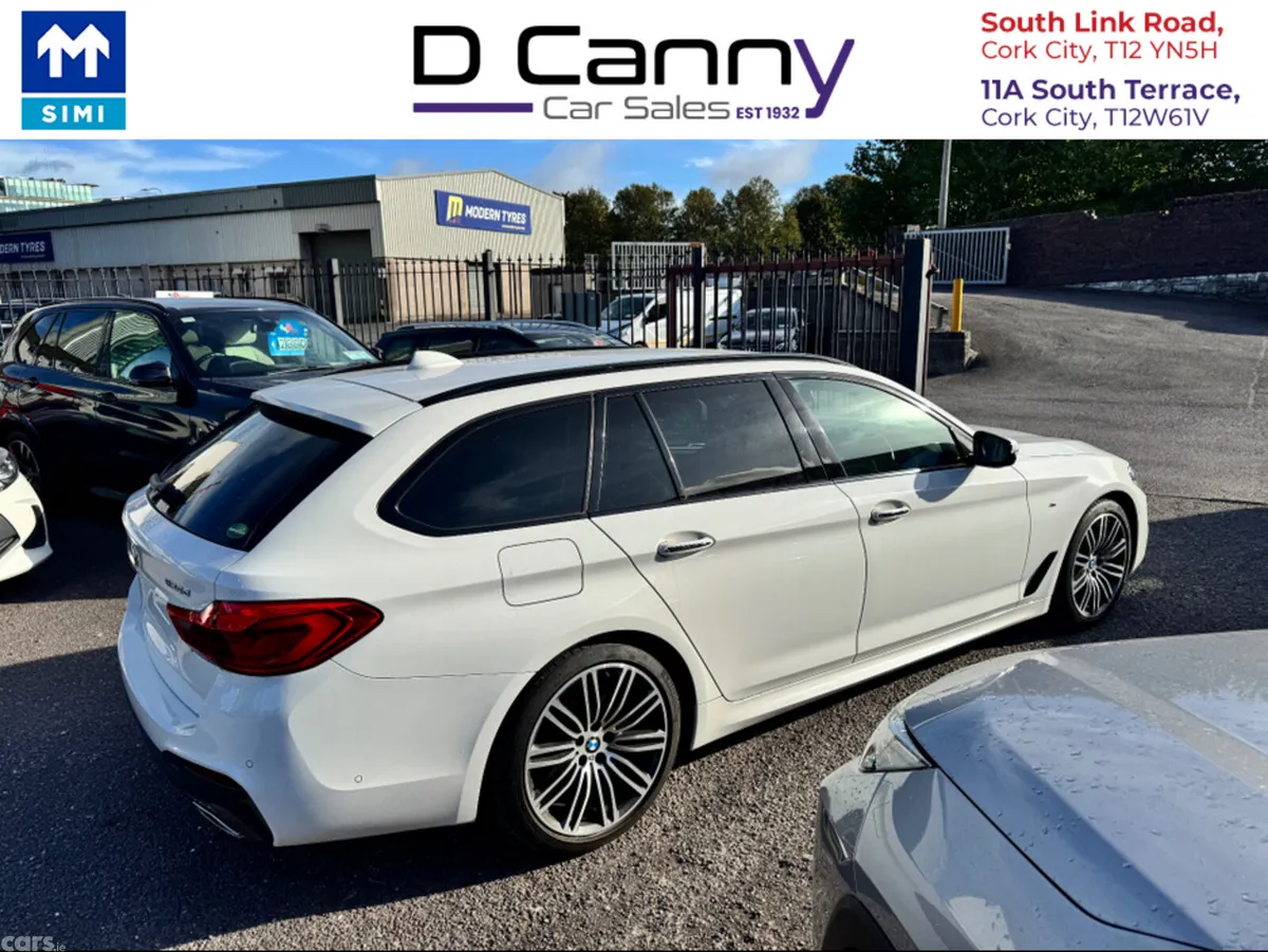 BMW 5-Series Estate, Diesel, 2018, White