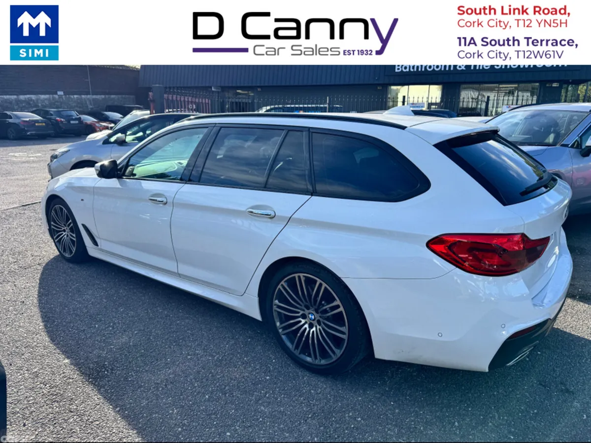 BMW 5-Series Estate, Diesel, 2018, White