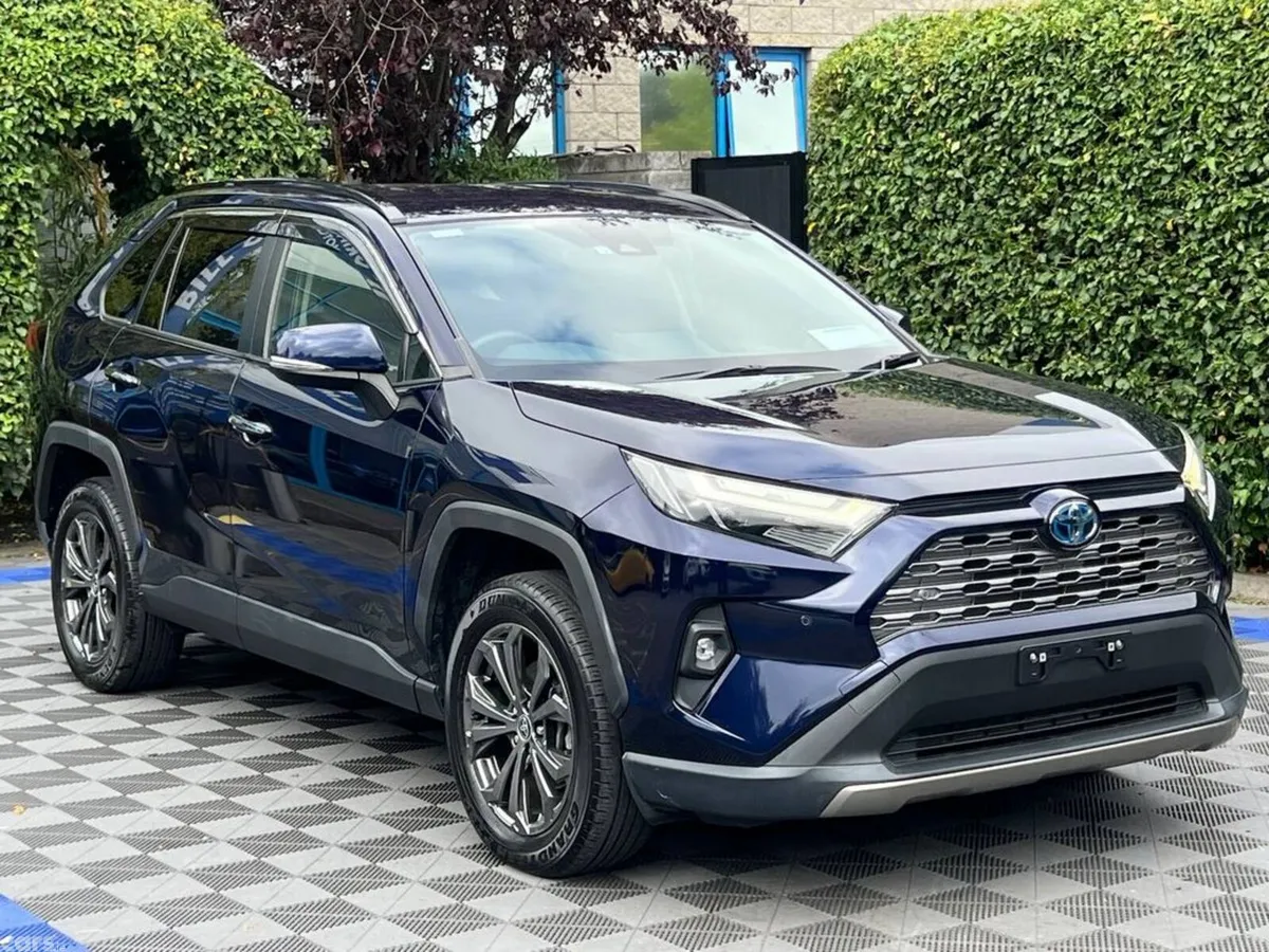 Toyota RAV4 SUV, Petrol Hybrid, 2022, Blue
