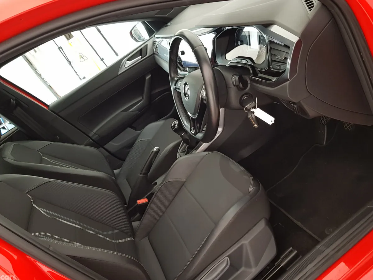 Volkswagen Polo Hatchback, Petrol, 2021, Red