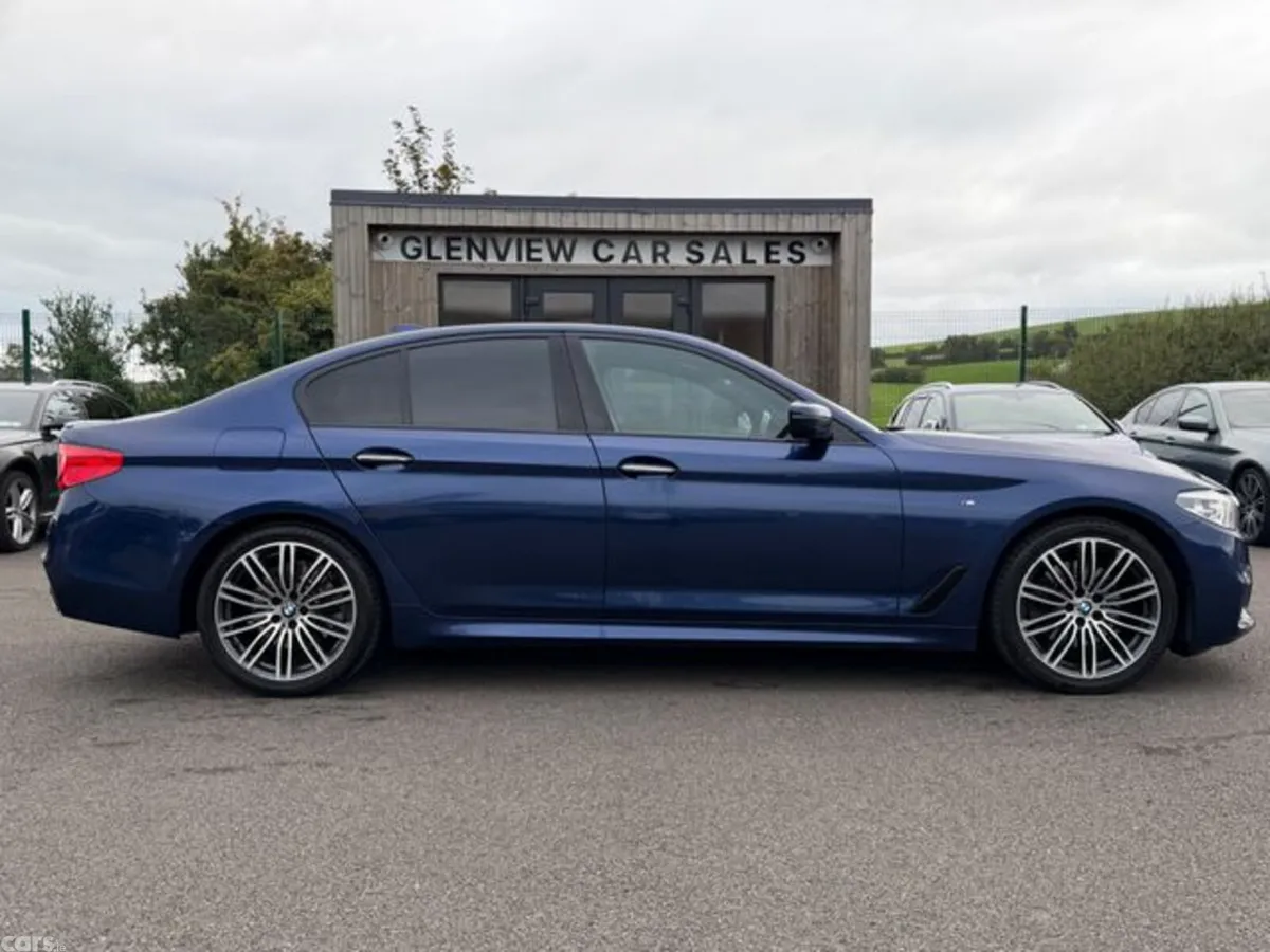 BMW 5-Series Saloon, Diesel, 2018, Blue