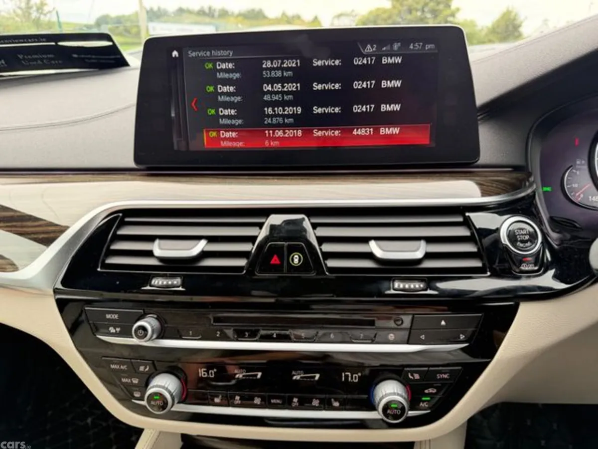 BMW 5-Series Saloon, Diesel, 2018, Blue