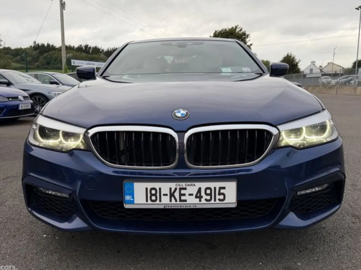 BMW 5-Series Saloon, Diesel, 2018, Blue