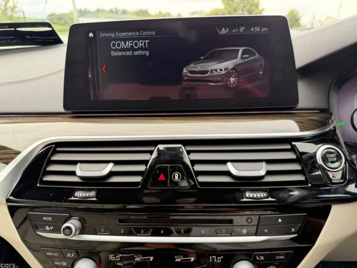 BMW 5-Series Saloon, Diesel, 2018, Blue