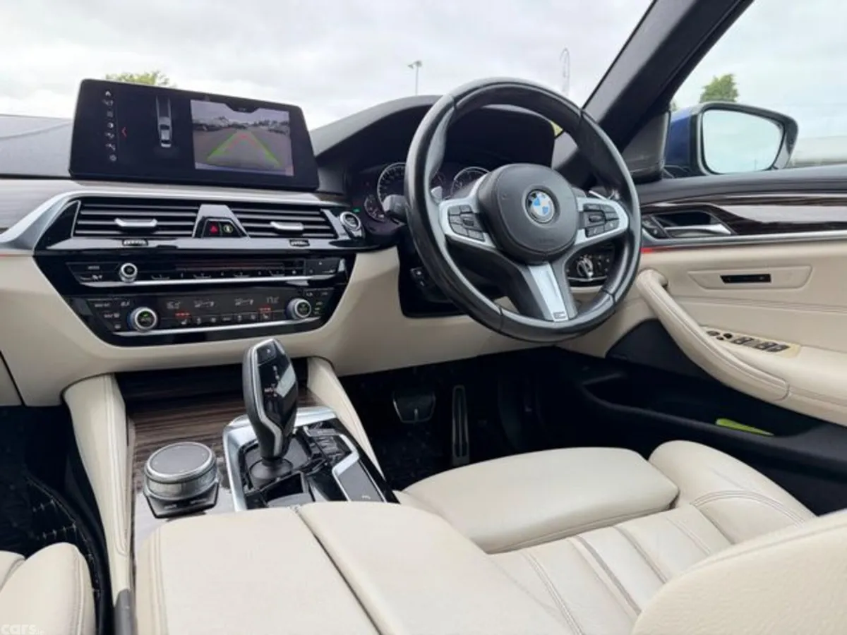 BMW 5-Series Saloon, Diesel, 2018, Blue