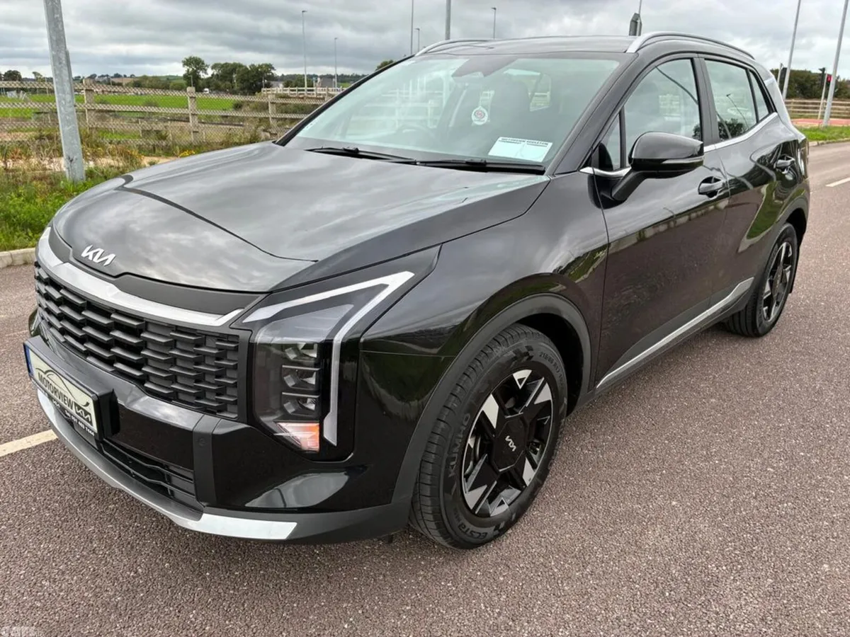Kia Sportage SUV, Diesel Hybrid, 2026, Black