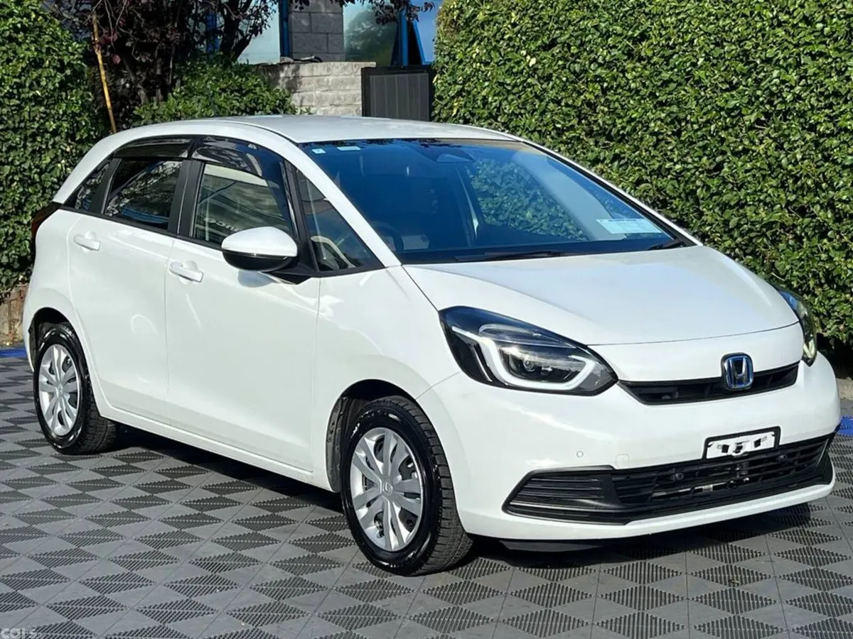 Honda Fit Hatchback, Petrol Hybrid, 2024, White