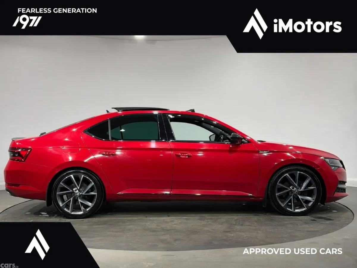 Skoda Superb Saloon, Diesel, 2021, Red