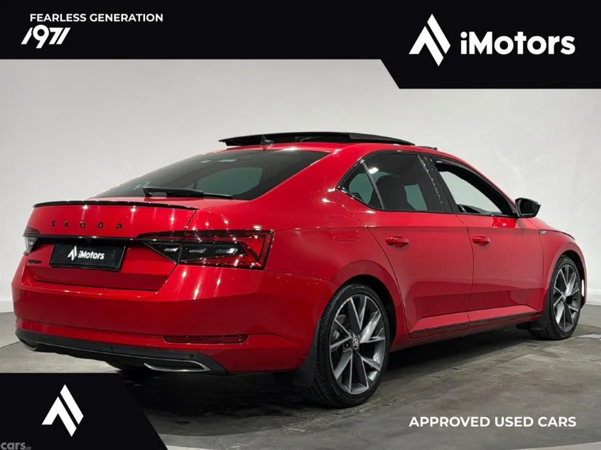 Skoda Superb Saloon, Diesel, 2021, Red