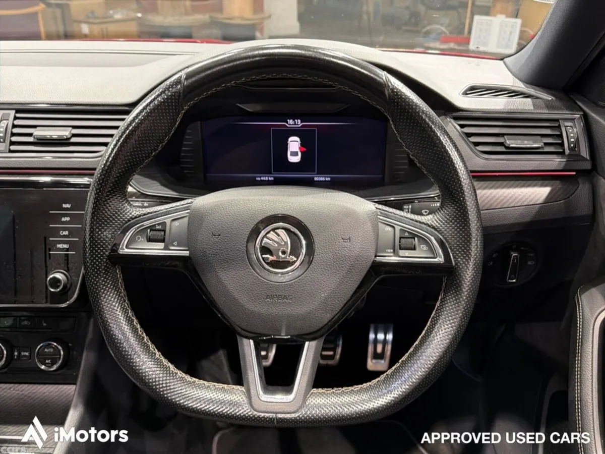Skoda Superb Saloon, Diesel, 2021, Red