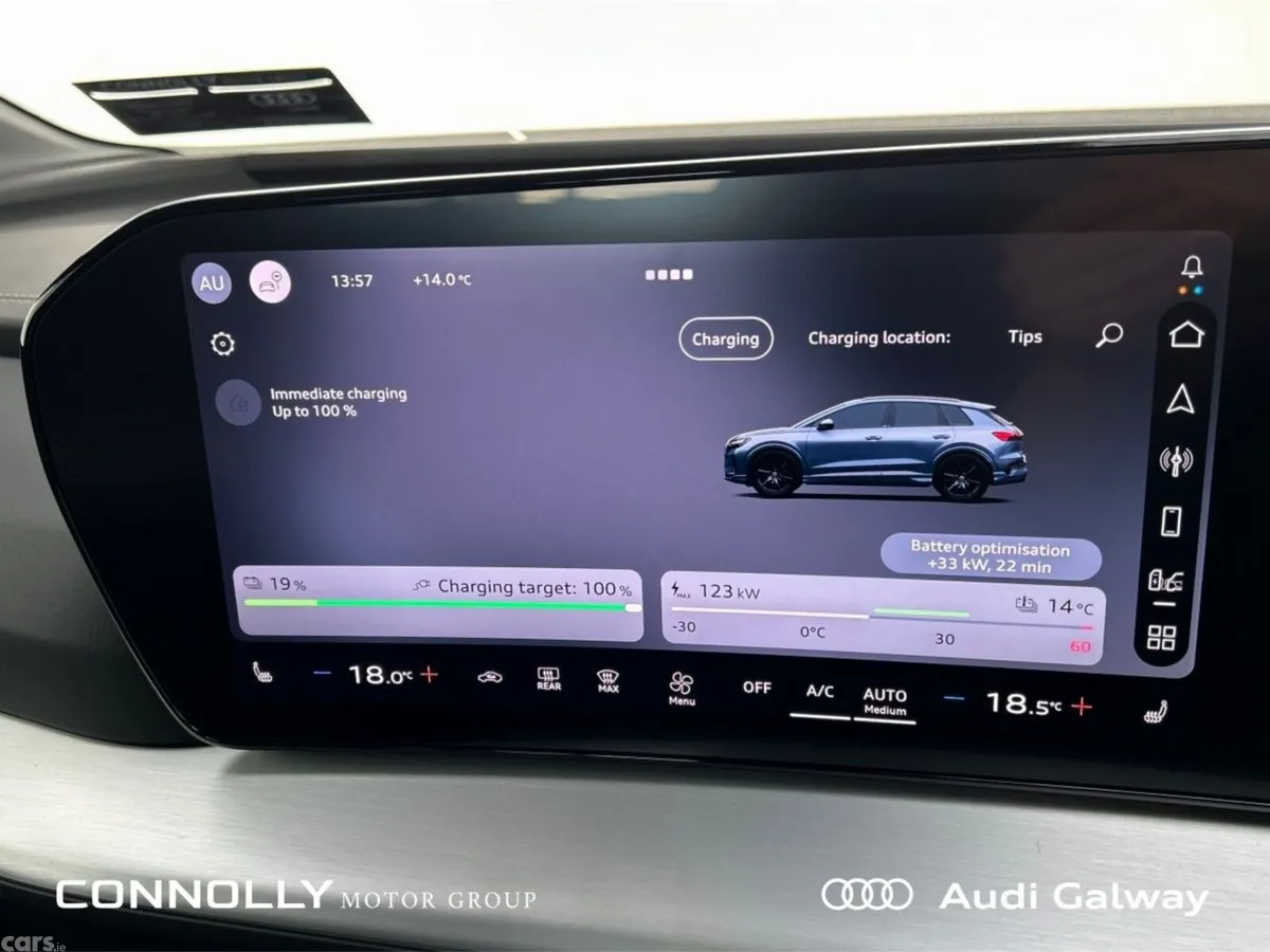 Audi Q4 e-tron SUV, Electric, 2027, Blue
