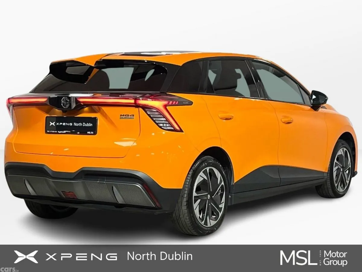 MG MG4 Hatchback, Electric, 2023, Orange