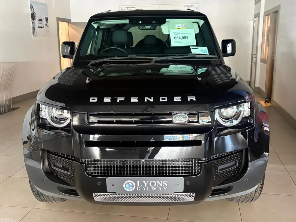 Land Rover Defender SUV, Petrol Plug-in Hybrid, 2024, Black