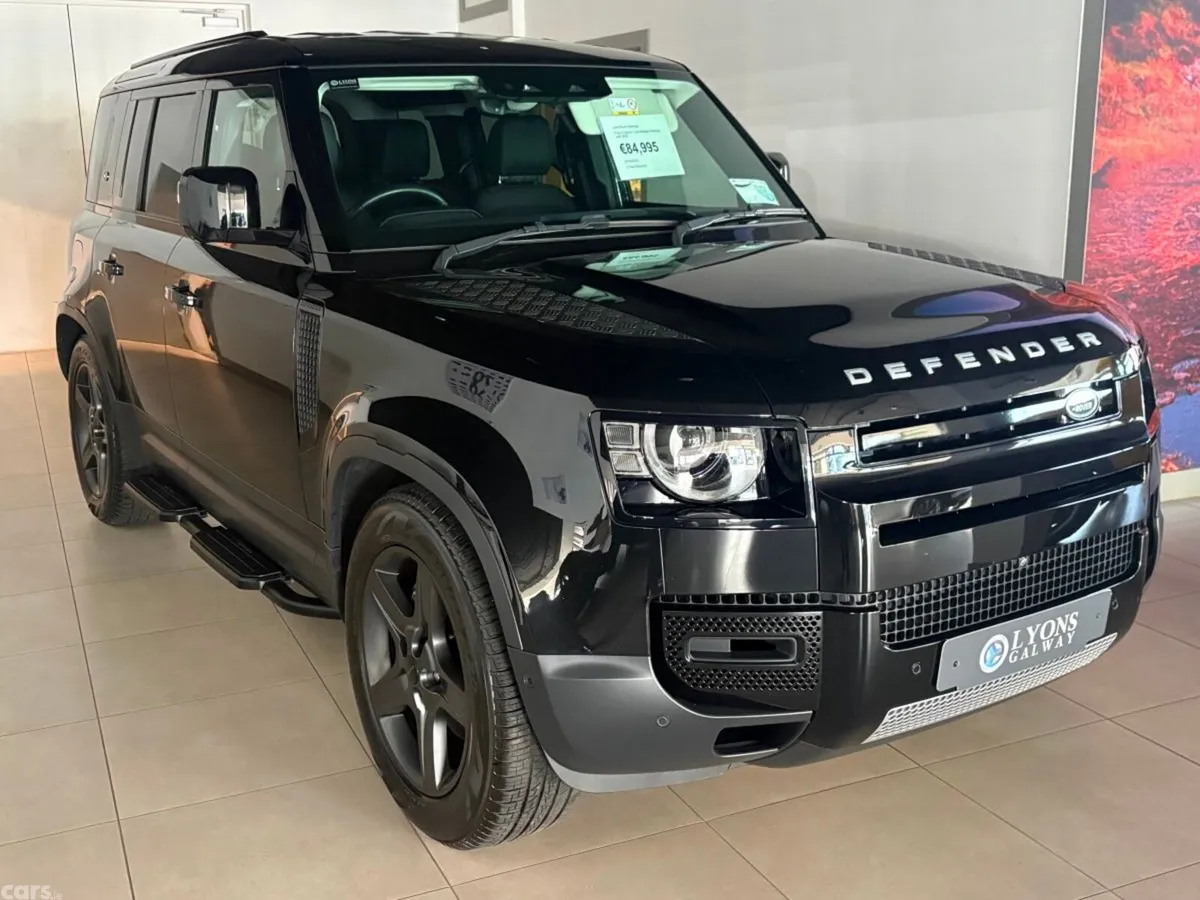Land Rover Defender SUV, Petrol Plug-in Hybrid, 2024, Black