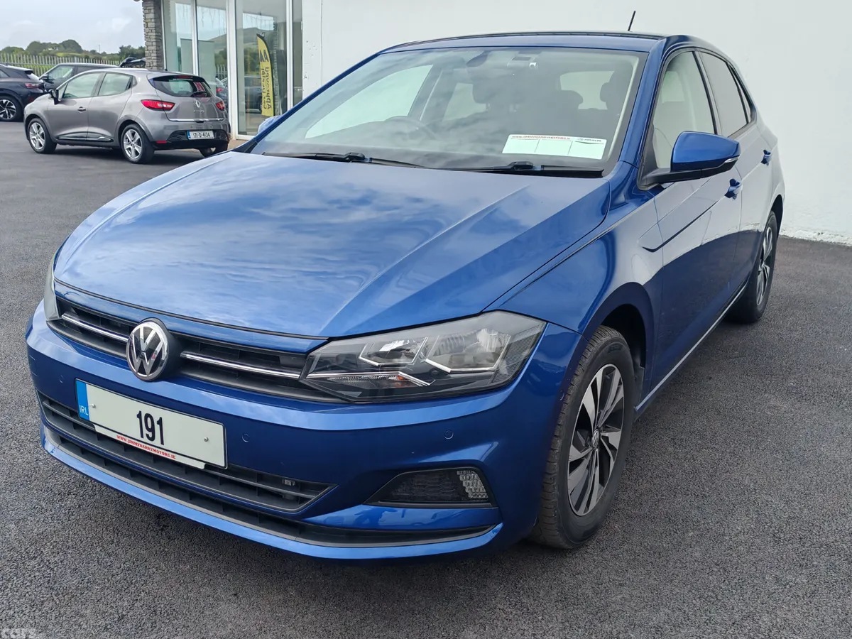 Volkswagen Polo Hatchback, Petrol, 2019, Blue