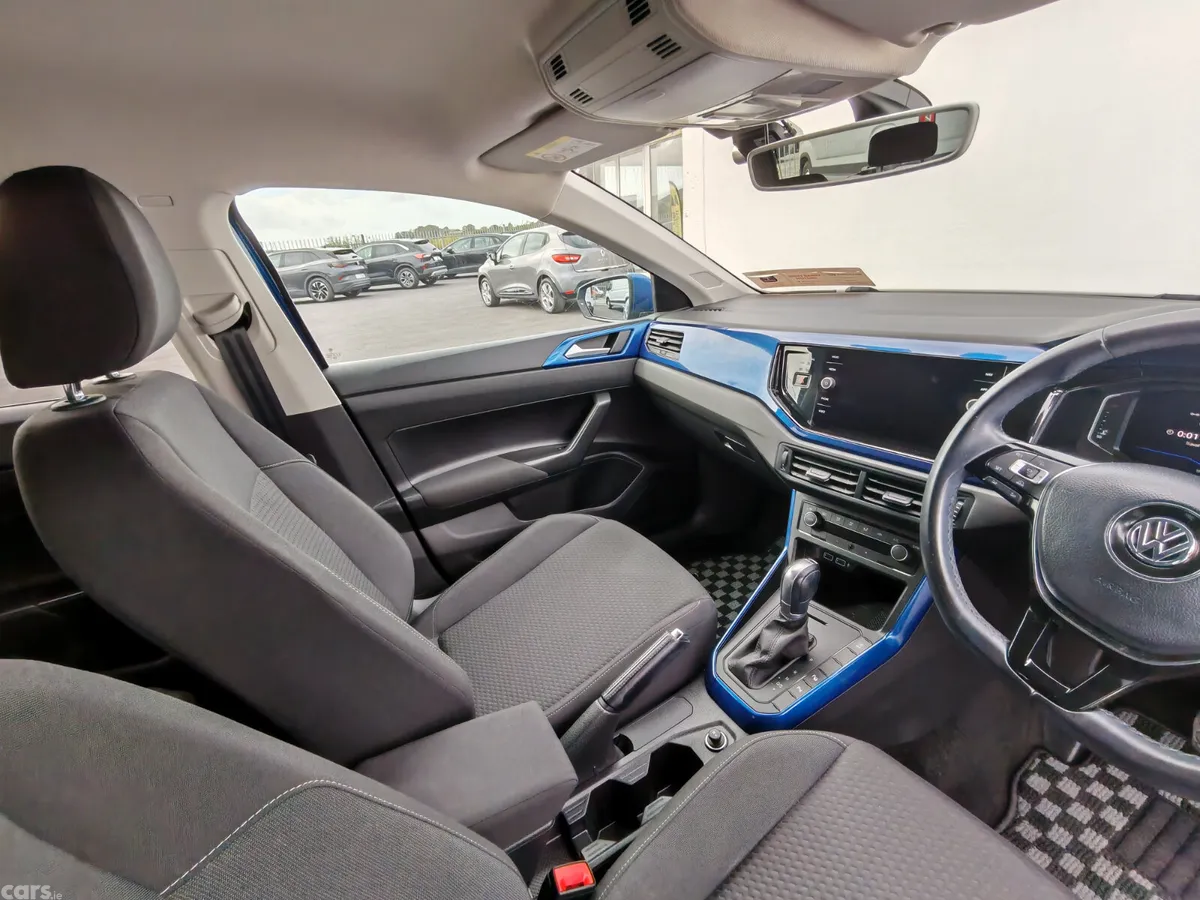 Volkswagen Polo Hatchback, Petrol, 2019, Blue