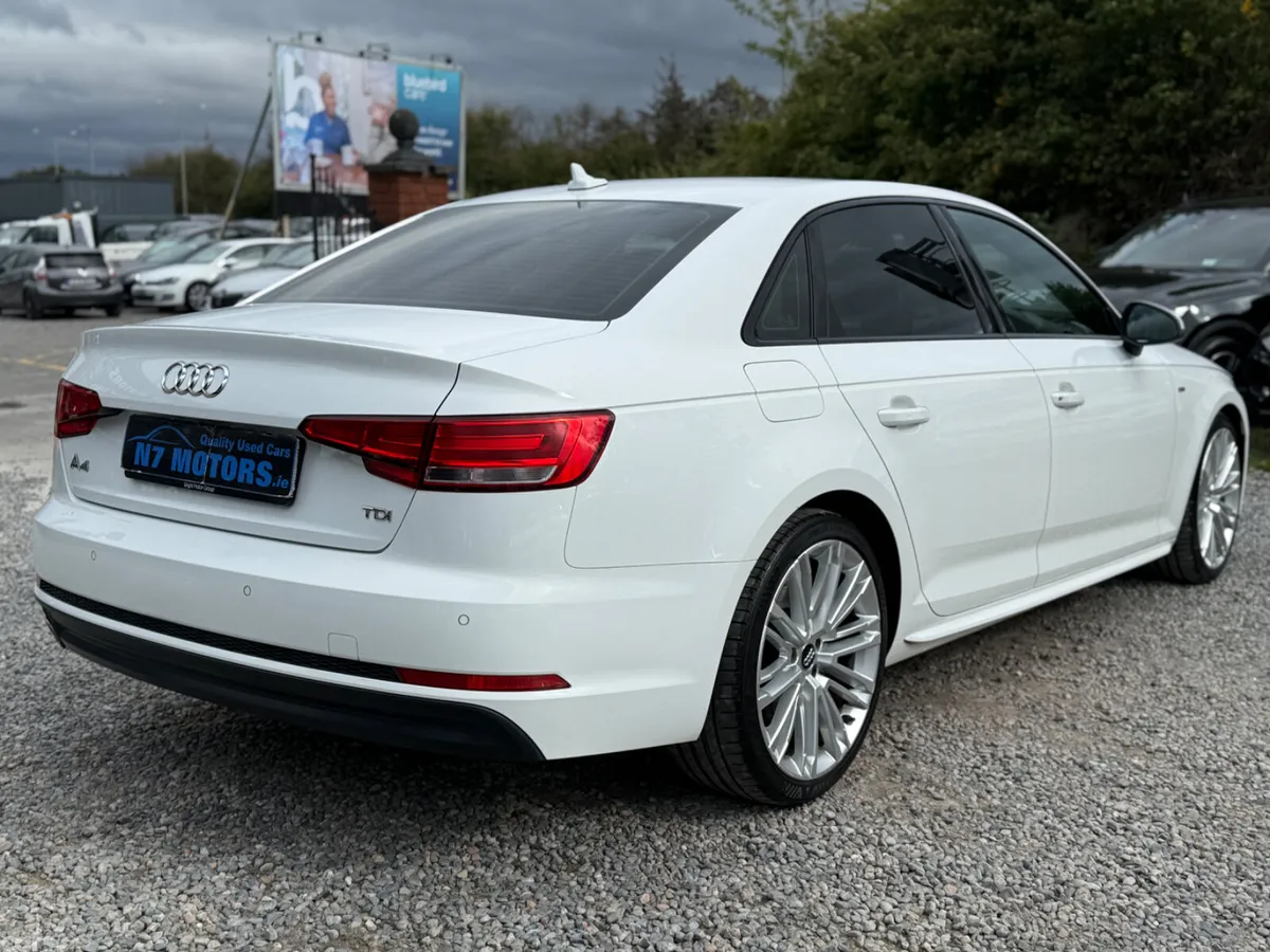 Audi A4 Saloon, Diesel, 2017, White
