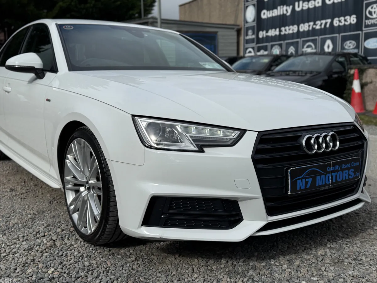 Audi A4 Saloon, Diesel, 2017, White