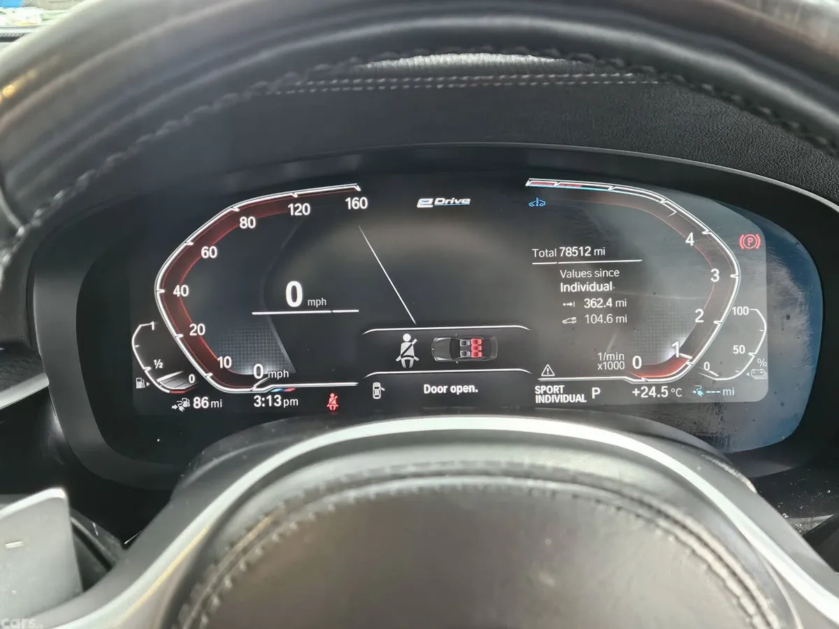 BMW 5-Series Saloon, Petrol Plug-in Hybrid, 2022, Grey