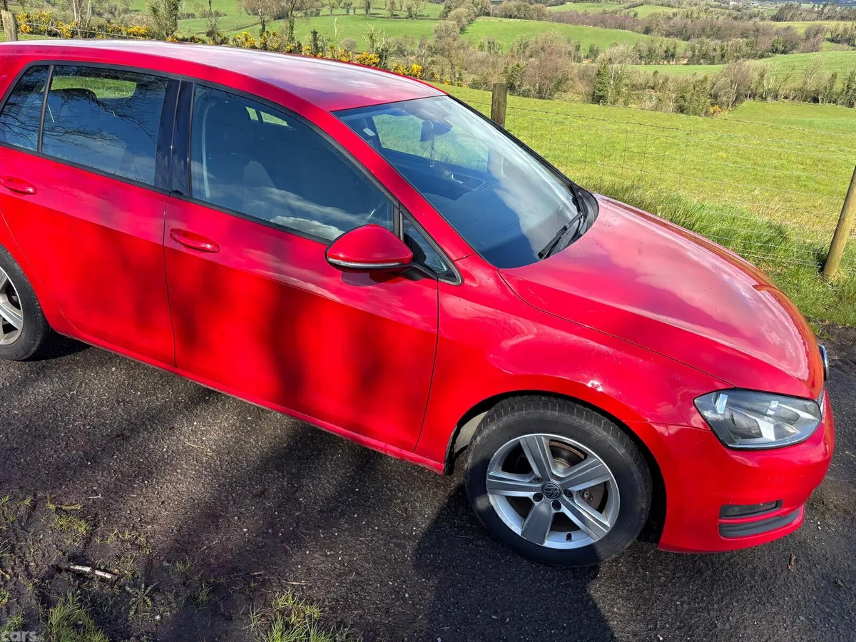 Volkswagen Golf Hatchback, Diesel, 2015, Red