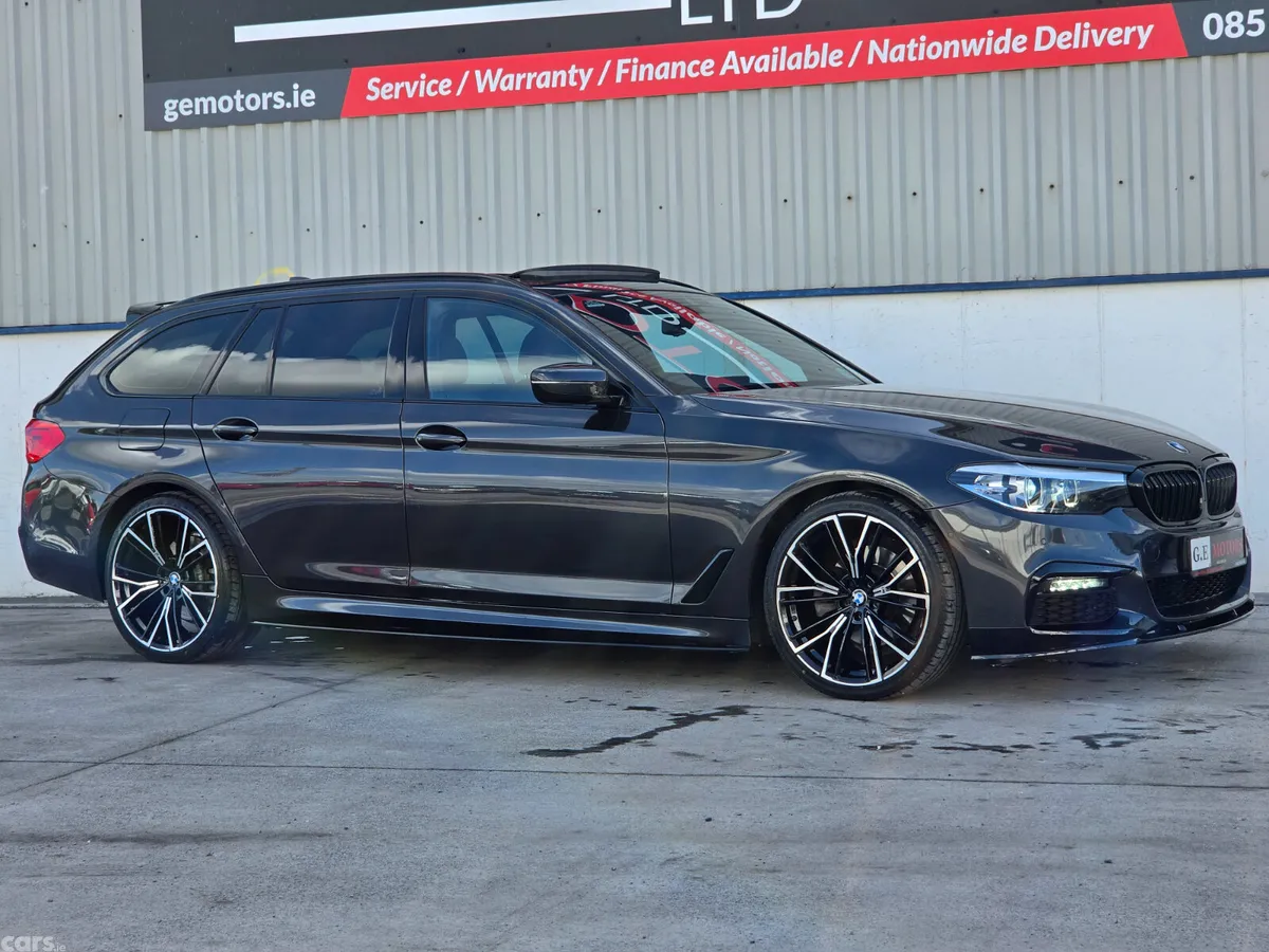 BMW 5-Series Estate, Diesel, 2019, Grey