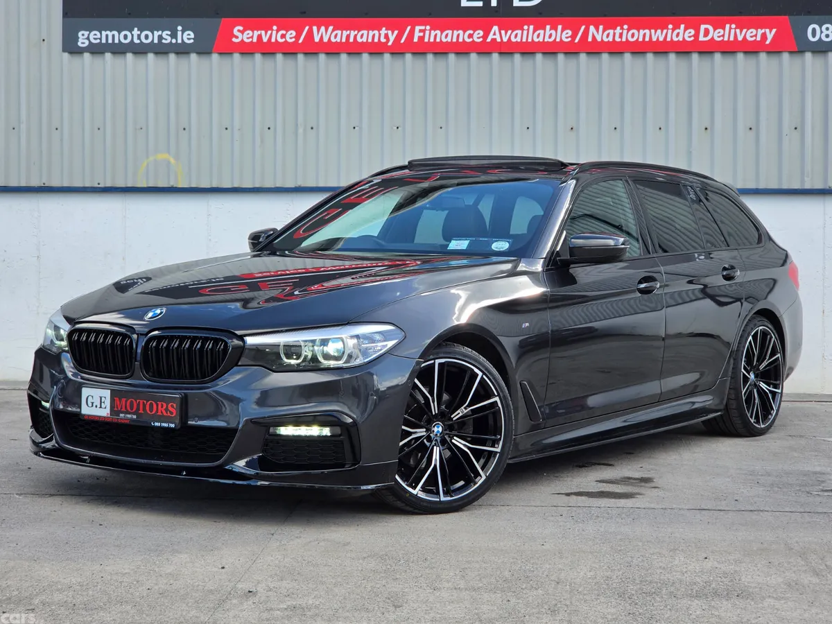 BMW 5-Series Estate, Diesel, 2019, Grey