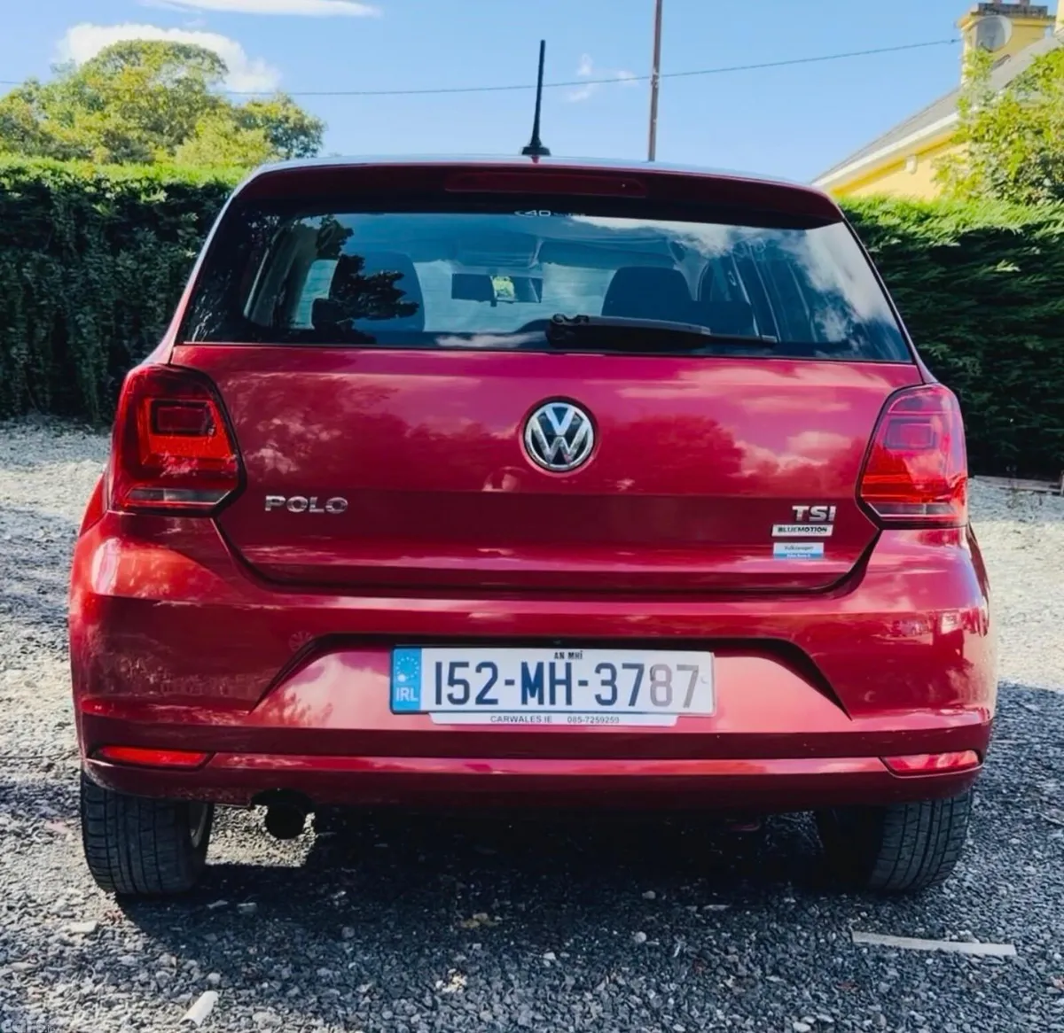 Volkswagen Polo Hatchback, Petrol, 2015, Orange