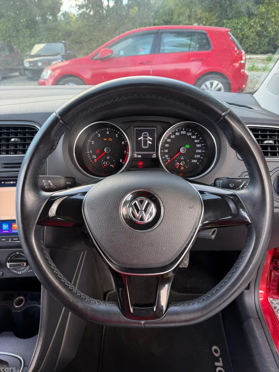 Volkswagen Polo Hatchback, Petrol, 2015, Orange